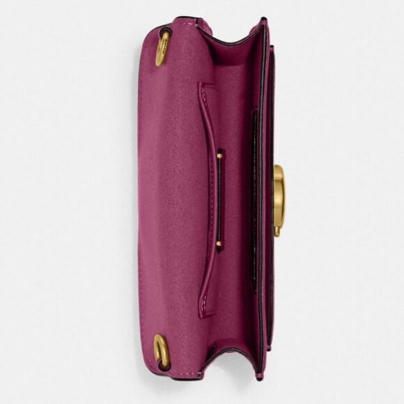 RETAIL Coach Tabby Crossbody in Plum with Brass Hardware - Picture 5 of 12